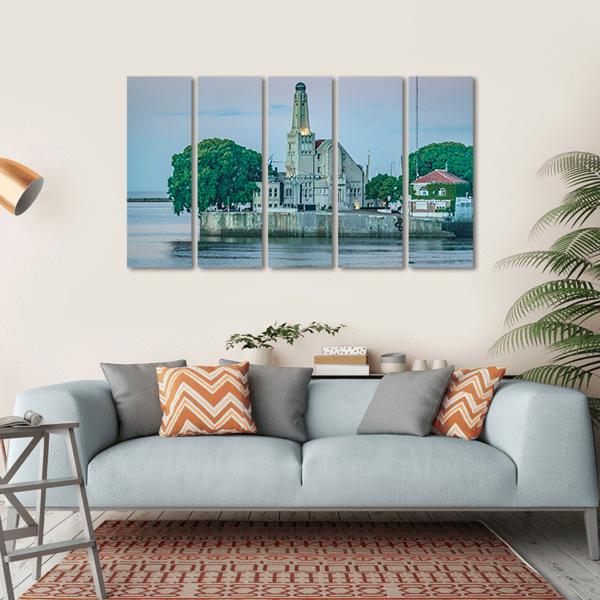 Old Style Buildings Buenos Aires Canvas Wall Art-5 Horizontal-Gallery Wrap-22" x 12"-Tiaracle