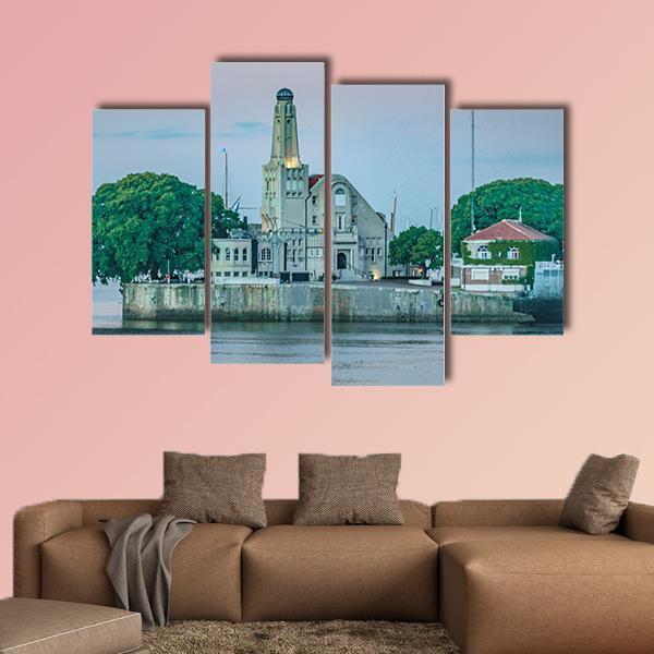 Old Style Buildings Buenos Aires Canvas Wall Art-4 Pop-Gallery Wrap-50" x 32"-Tiaracle