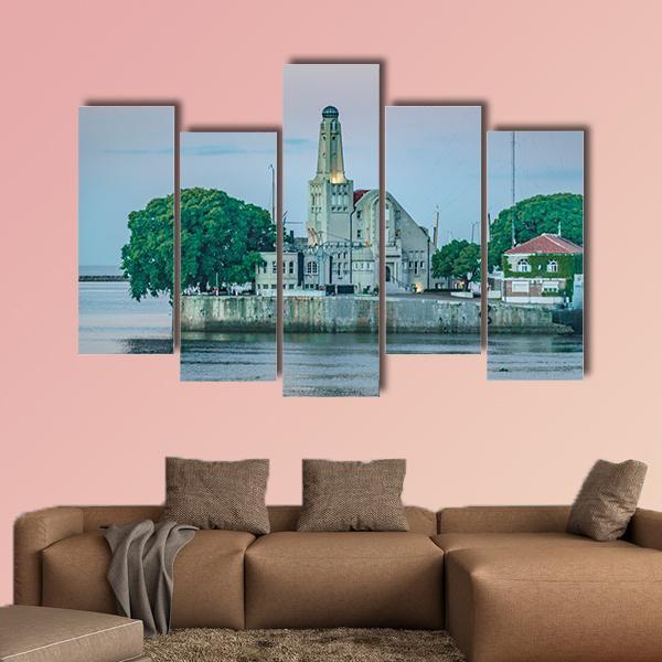 Old Style Buildings Buenos Aires Canvas Wall Art-5 Pop-Gallery Wrap-47" x 32"-Tiaracle