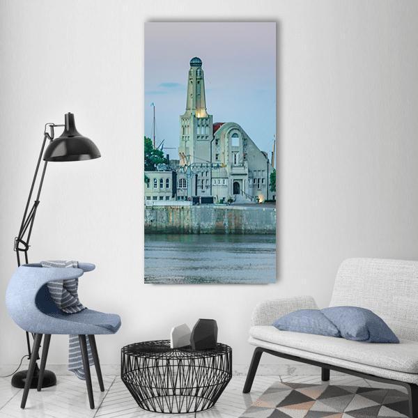 Old Style Buildings Buenos Aires Vertical Canvas Wall Art-3 Vertical-Gallery Wrap-12" x 25"-Tiaracle