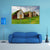 Old Traditional Icelandic Farm Canvas Wall Art-3 Horizontal-Gallery Wrap-37" x 24"-Tiaracle
