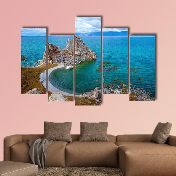 Olkhon Island Canvas Wall Art-5 Pop-Gallery Wrap-47" x 32"-Tiaracle