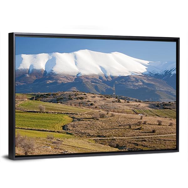 Olympus Mountain Canvas Wall Art-3 Horizontal-Gallery Wrap-25" x 16"-Tiaracle
