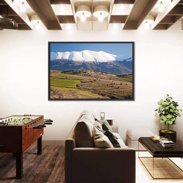 Olympus Mountain Canvas Wall Art-3 Horizontal-Gallery Wrap-25" x 16"-Tiaracle
