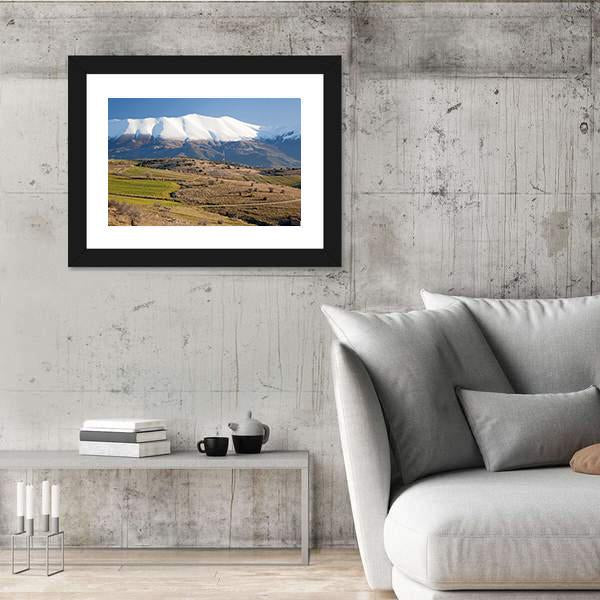 Olympus Mountain Canvas Wall Art-3 Horizontal-Gallery Wrap-25" x 16"-Tiaracle