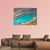 Open Pit Mine With Lake Canvas Wall Art-4 Pop-Gallery Wrap-50" x 32"-Tiaracle