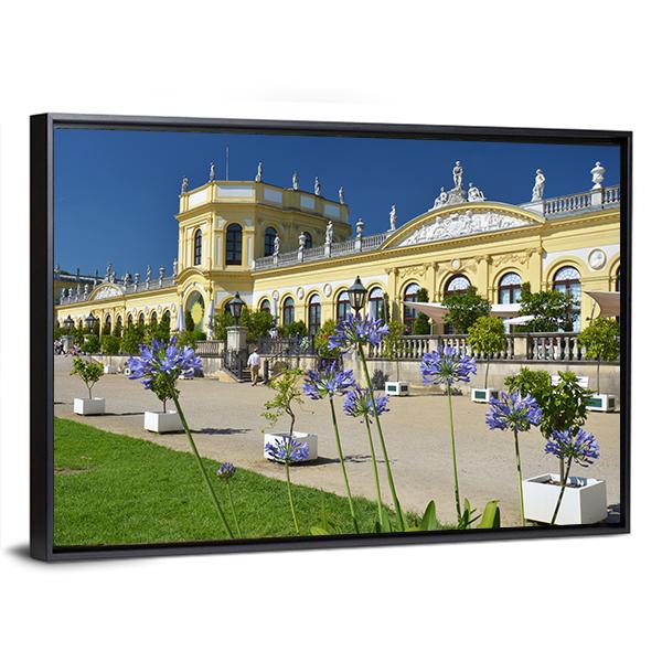 Orangerie In Kassel Germany Canvas Wall Art-3 Horizontal-Gallery Wrap-25" x 16"-Tiaracle
