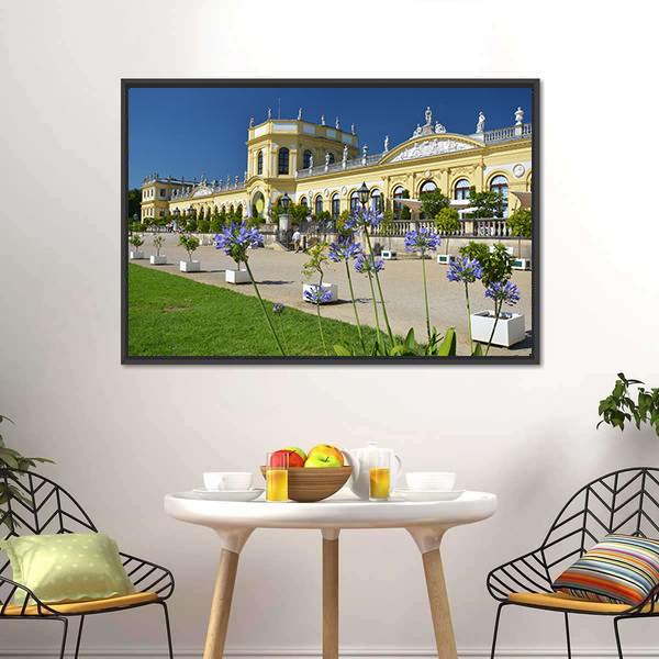 Orangerie In Kassel Germany Canvas Wall Art-3 Horizontal-Gallery Wrap-25" x 16"-Tiaracle
