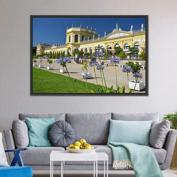 Orangerie In Kassel Germany Canvas Wall Art-3 Horizontal-Gallery Wrap-25" x 16"-Tiaracle