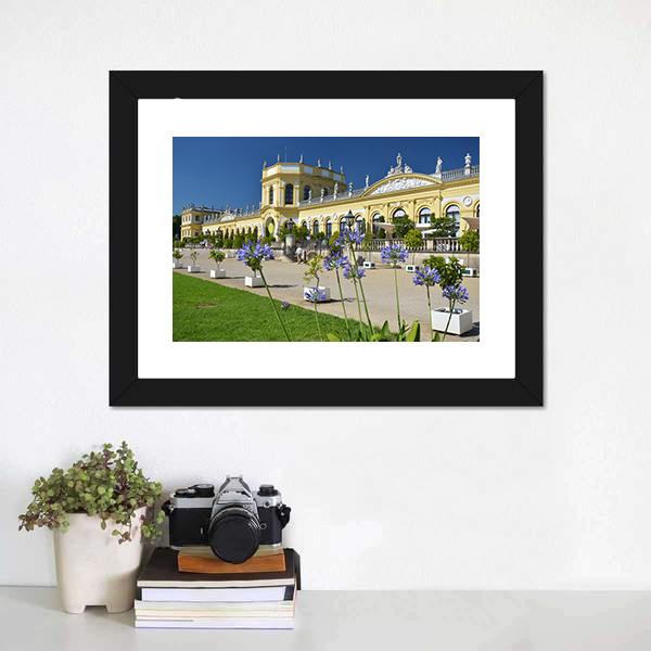 Orangerie In Kassel Germany Canvas Wall Art-1 Piece-Framed Print-20" x 16"-Tiaracle