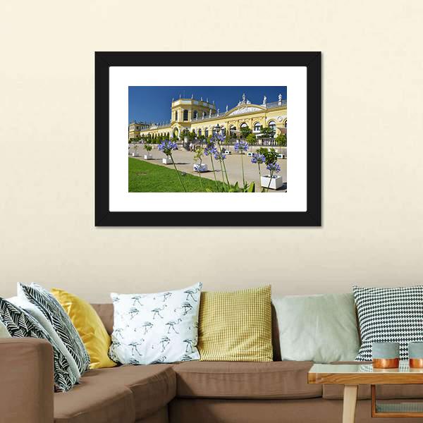 Orangerie In Kassel Germany Canvas Wall Art-3 Horizontal-Gallery Wrap-25" x 16"-Tiaracle
