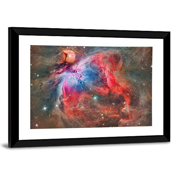 Orion Nebula Canvas Wall Art-3 Horizontal-Gallery Wrap-25" x 16"-Tiaracle