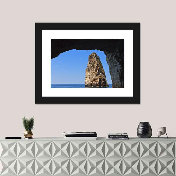 Ortholithos Rock Canvas Wall Art-1 Piece-Framed Print-20" x 16"-Tiaracle