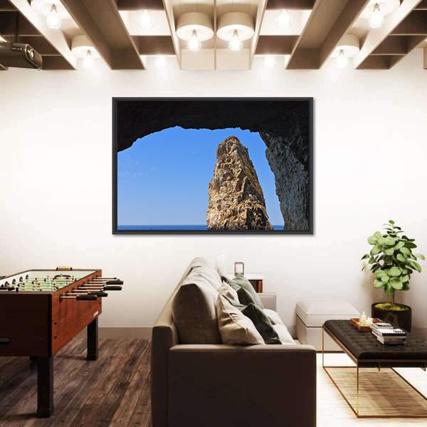 Ortholithos Rock Canvas Wall Art-3 Horizontal-Gallery Wrap-25" x 16"-Tiaracle