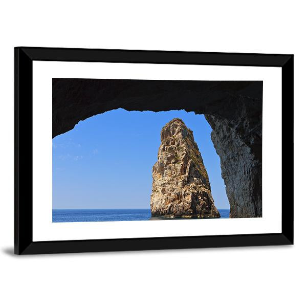 Ortholithos Rock Canvas Wall Art-3 Horizontal-Gallery Wrap-25" x 16"-Tiaracle
