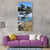 Outdoors Scenery Of Sea Beach Vertical Canvas Wall Art-3 Vertical-Gallery Wrap-12" x 25"-Tiaracle