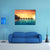 Over Water Bungalows Canvas Wall Art-5 Star-Gallery Wrap-62" x 32"-Tiaracle