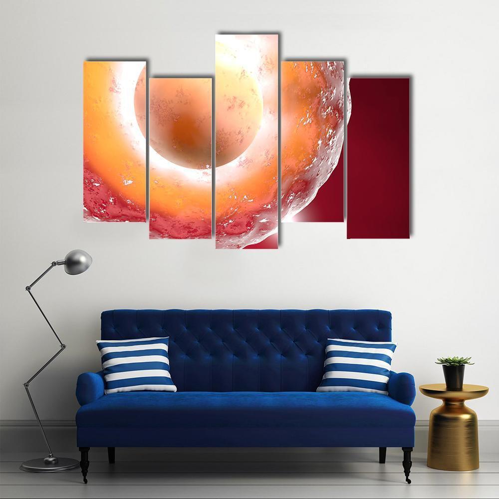 Ovum And Sperm Canvas Wall Art-5 Pop-Gallery Wrap-47" x 32"-Tiaracle