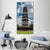 Pagoda In Kew gardens London Vertical Canvas Wall Art-3 Vertical-Gallery Wrap-12" x 25"-Tiaracle