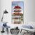 Twin Pagoda China Vertical Canvas Wall Art-3 Vertical-Gallery Wrap-12" x 25"-Tiaracle