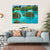 Painemo Island In Indonesia Canvas Wall Art-4 Horizontal-Gallery Wrap-34" x 24"-Tiaracle