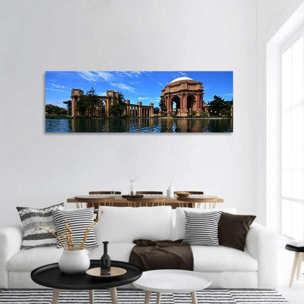 Palace Of Fine Art Bird Panoramic Canvas Wall Art-1 Piece-36" x 12"-Tiaracle