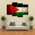 Grunge Palestine Flag Canvas Wall Art-3 Horizontal-Gallery Wrap-37" x 24"-Tiaracle