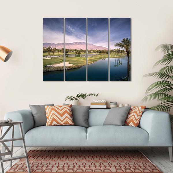 Palm Springs Chino Canyon Canvas Wall Art-4 Horizontal-Gallery Wrap-34" x 24"-Tiaracle