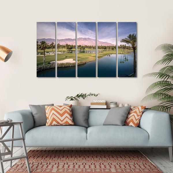 Palm Springs Chino Canyon Canvas Wall Art-5 Horizontal-Gallery Wrap-22&quot; x 12&quot;-Tiaracle