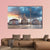 Dresden At Sunrise Canvas Wall Art-3 Horizontal-Gallery Wrap-37" x 24"-Tiaracle