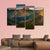 Panorama Of Segla Summit In Sunset Canvas Wall Art-4 Pop-Gallery Wrap-50" x 32"-Tiaracle