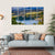 Panoramic Scene In Niedzica Canvas Wall Art-5 Horizontal-Gallery Wrap-22" x 12"-Tiaracle
