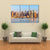 Panoramic View Of Manhattan Canvas Wall Art-4 Pop-Gallery Wrap-50" x 32"-Tiaracle