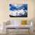 Panoramic View Of Mount Everest With Beautiful Sky And Khumbu Glacier Canvas Wall Art-5 Star-Gallery Wrap-62" x 32"-Tiaracle