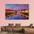 Panoramic View Of River Arno Canvas Wall Art-5 Pop-Gallery Wrap-47" x 32"-Tiaracle