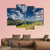 Panoramic View Of The Swiss Alps Canvas Wall Art-4 Pop-Gallery Wrap-50" x 32"-Tiaracle