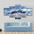 Paradise Bay Antarctica Canvas Wall Art-4 Pop-Gallery Wrap-50" x 32"-Tiaracle