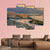Paragliding over Queenstown and Lake Wakaitipu Canvas Wall Art-3 Horizontal-Gallery Wrap-37" x 24"-Tiaracle