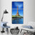 Eiffel Tower In Day Time Vertical Canvas Wall Art-3 Vertical-Gallery Wrap-12" x 25"-Tiaracle