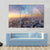 Paris With Rainbow - Skyline Canvas Wall Art-3 Horizontal-Gallery Wrap-37" x 24"-Tiaracle