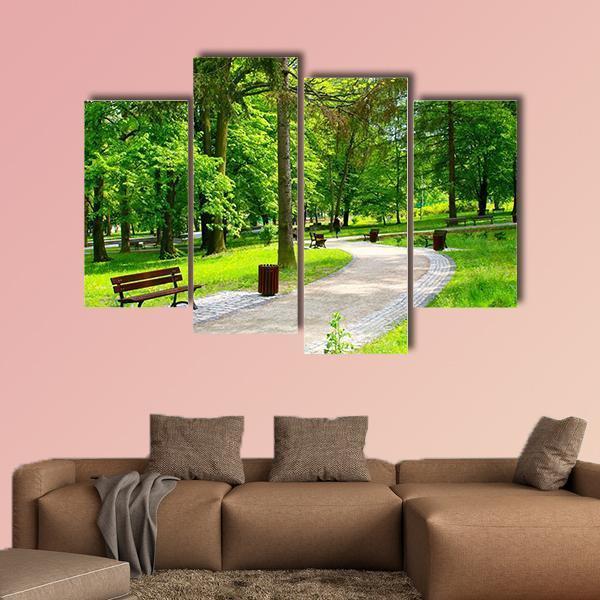 Park In Scotland Canvas Wall Art-4 Pop-Gallery Wrap-50" x 32"-Tiaracle