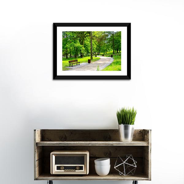 Park In Scotland Canvas Wall Art-3 Horizontal-Gallery Wrap-25" x 16"-Tiaracle