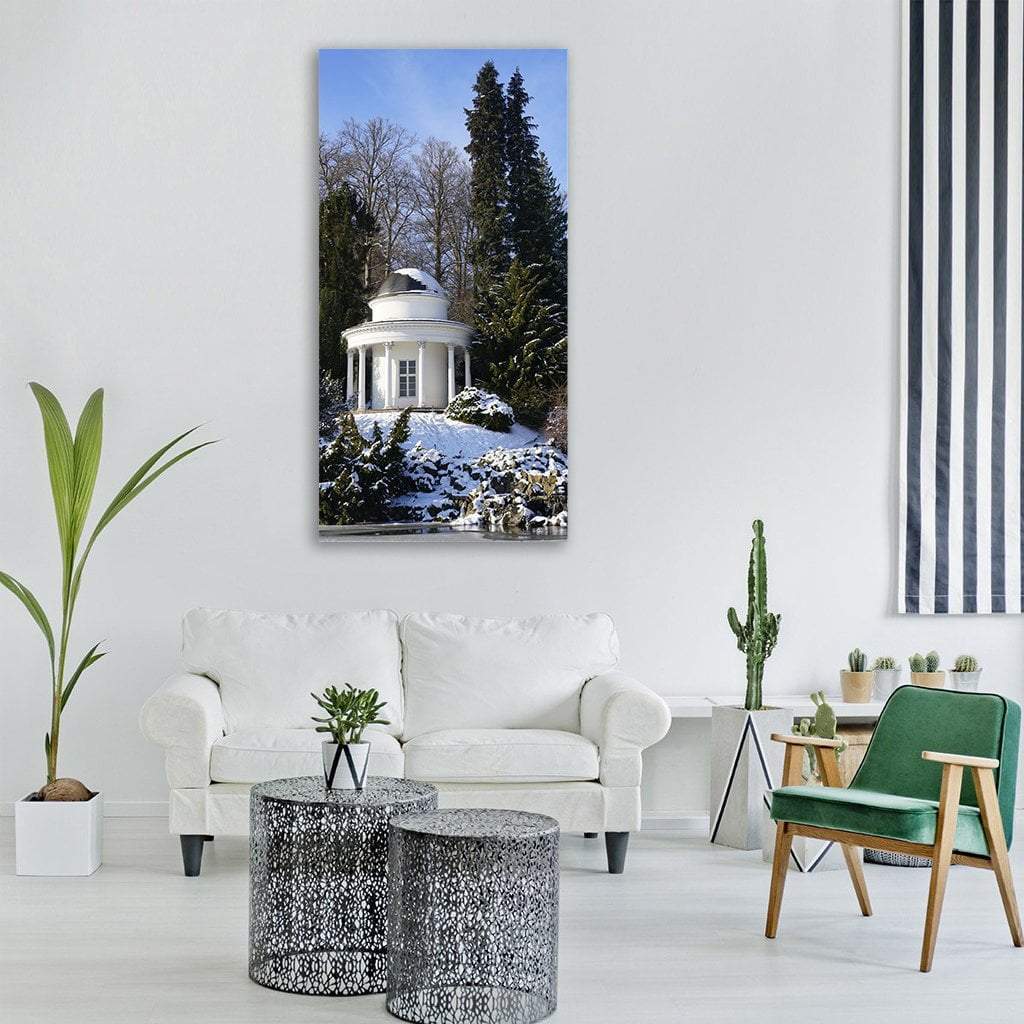 Park Kassel Wilhelmshoehe Vertical Canvas Wall Art-1 Vertical-Gallery Wrap-12" x 24"-Tiaracle