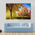 Park View In Autumn Canvas Wall Art-3 Horizontal-Gallery Wrap-37" x 24"-Tiaracle