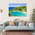 Parlatuvier Bay In Tobago Canvas Wall Art-4 Horizontal-Gallery Wrap-34" x 24"-Tiaracle