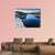 Partially Frozen Lingese Dam In Winter Canvas Wall Art-5 Star-Gallery Wrap-62" x 32"-Tiaracle