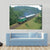 Passenger Train Passing Through Polish Countryside Canvas Wall Art-5 Star-Gallery Wrap-62" x 32"-Tiaracle