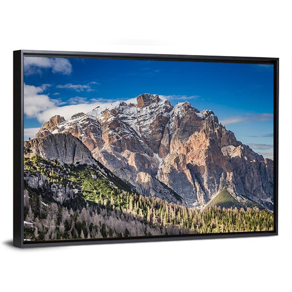 Passo Falzarego Canvas Wall Art-3 Horizontal-Gallery Wrap-25" x 16"-Tiaracle