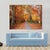 Pathway Through The Autumn Forest Canvas Wall Art-5 Horizontal-Gallery Wrap-22" x 12"-Tiaracle