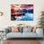 Peaceful Mountain Lake In Slovakia Canvas Wall Art-4 Horizontal-Gallery Wrap-34" x 24"-Tiaracle